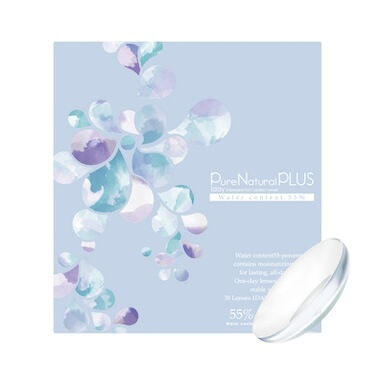クリアレンズ 高含水55％ 30枚入